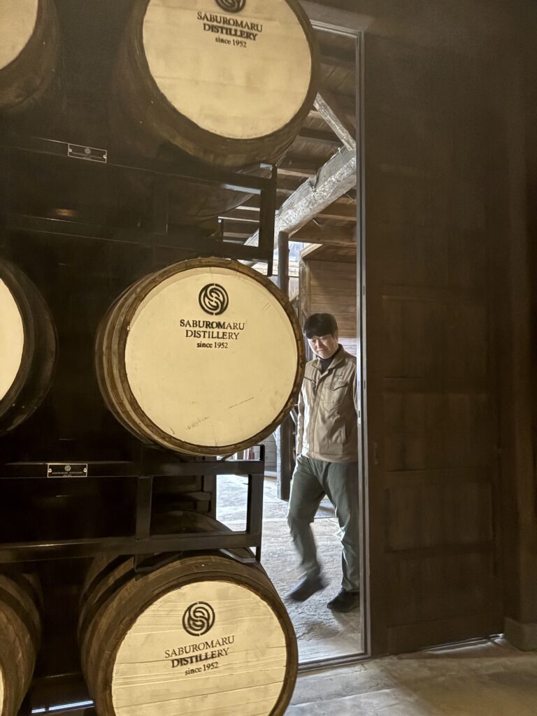 三郎丸蒸留所 見学体験記：隠し扉