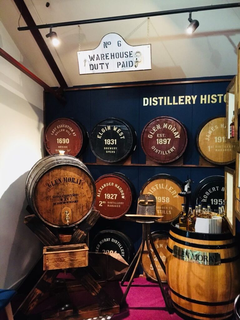 グレンマレイ蒸溜所のハンドフィル