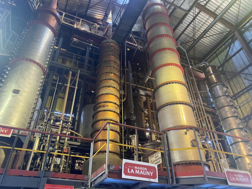 ラマニーの蒸留機・筆者撮影