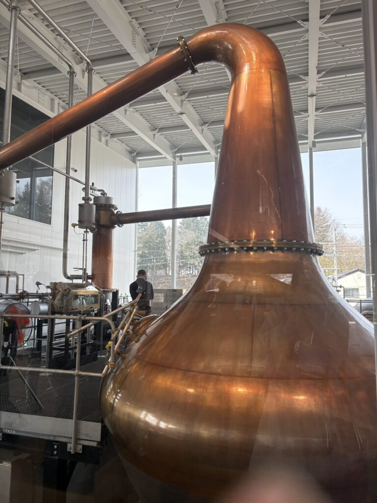 小諸蒸溜所のポットスチル