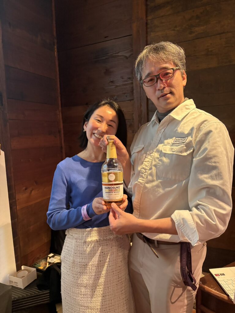 嘉之介蒸溜所・石原ブランドアドボカシーと。小諸蒸溜所フェスにて