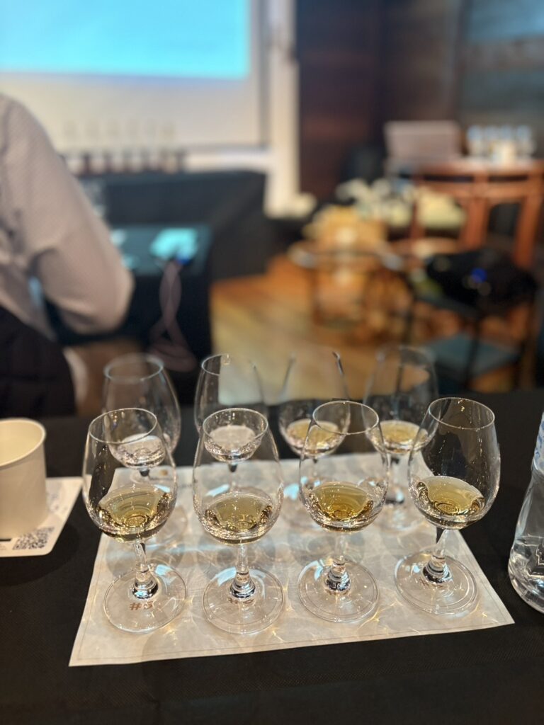 小諸蒸溜所フェスにて、嘉之助セミナーでのテイスティング