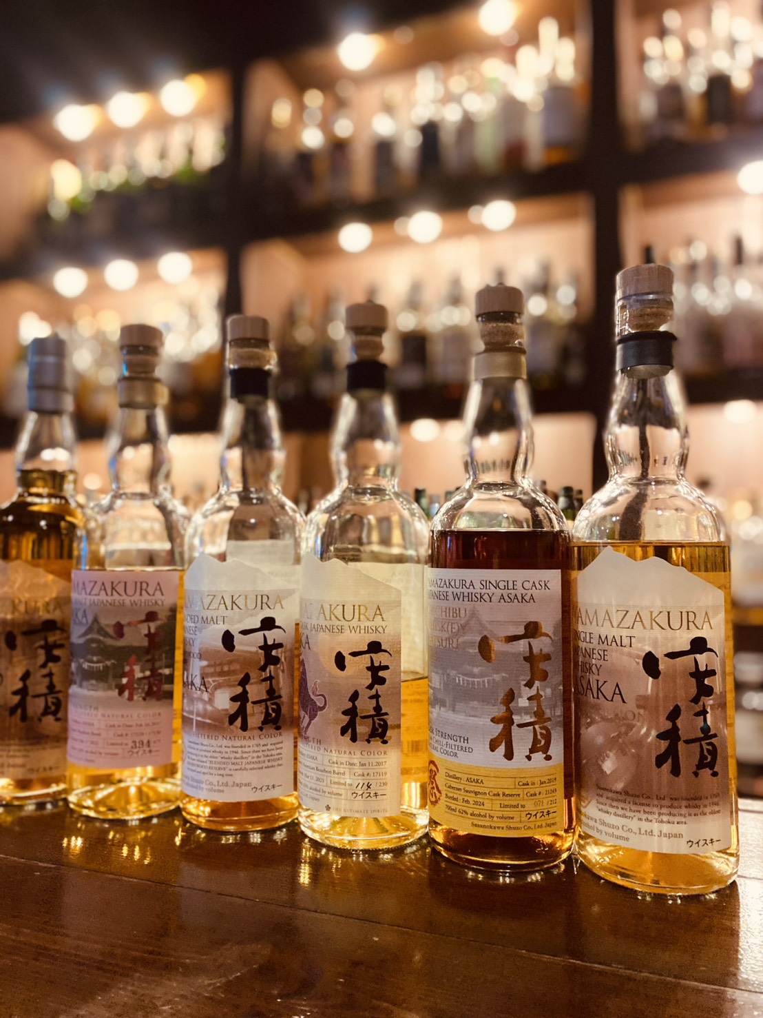 安積ウイスキー・広島のリトルハピネスにて撮影