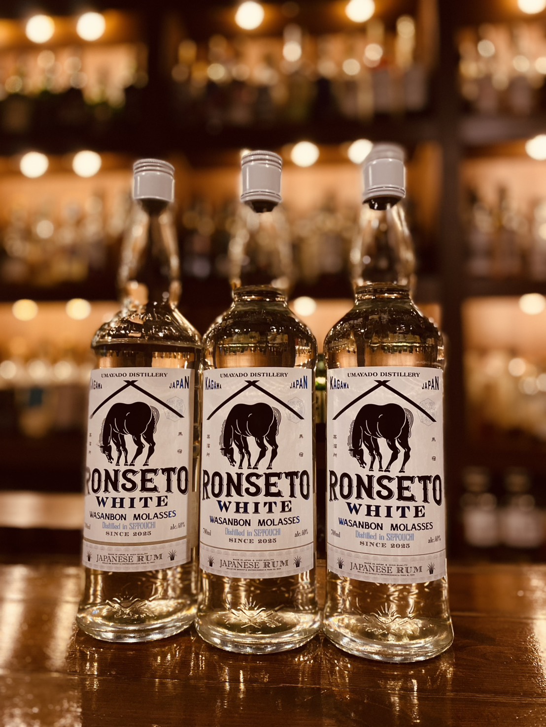 馬宿蒸溜所・和三盆ラム・ロンセト