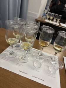 新道蒸溜所セミナーでのテイスティング