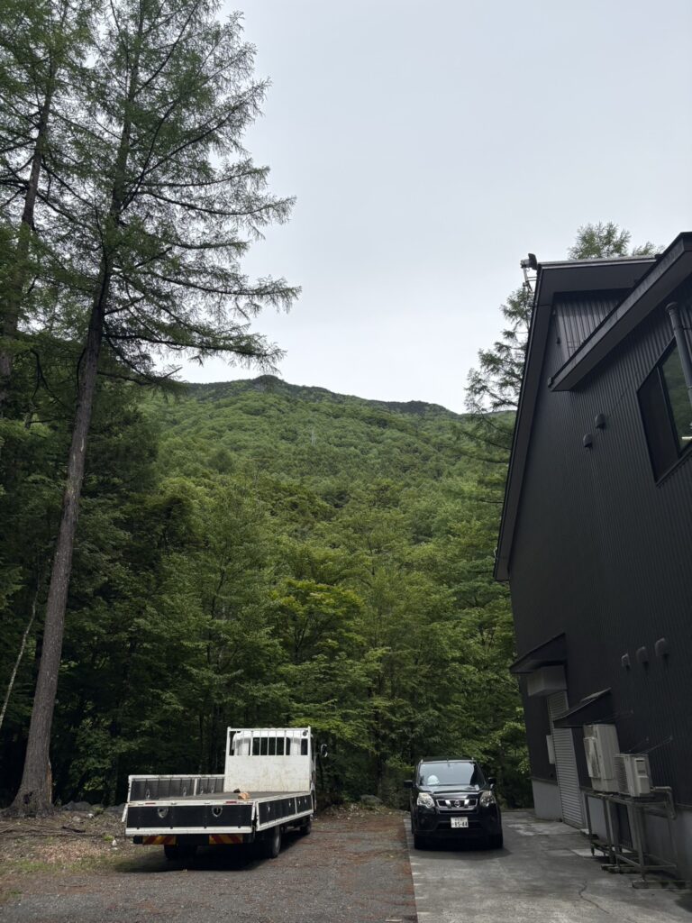 井川蒸溜所入口