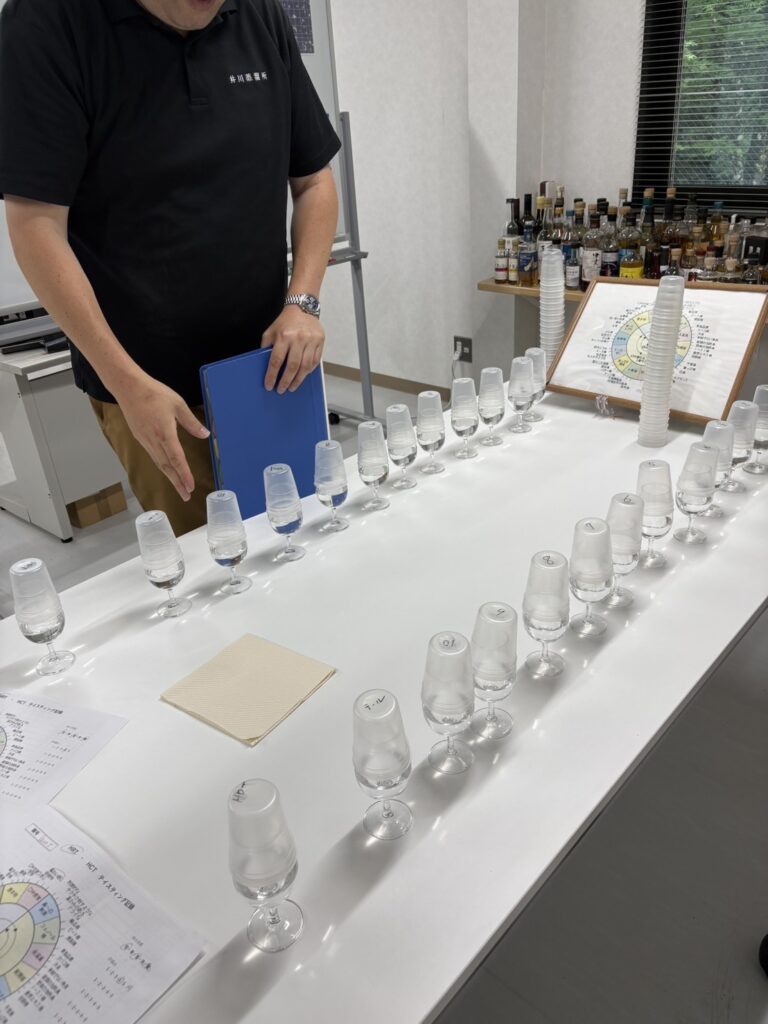 井川蒸溜所ニューポットの味覚分析