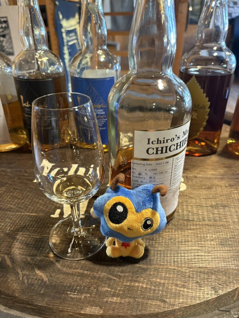 秩父蒸留所にて