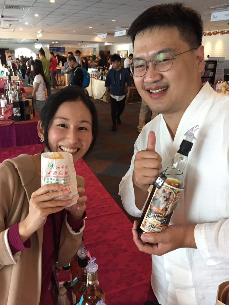 台湾のウイスキーフレンドと台湾高雄2017のフェスで
