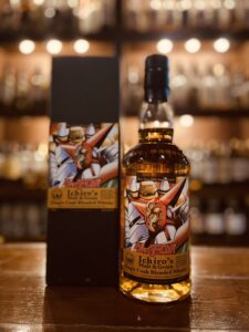 『ゲッターロボ』ラベル ICHIRO’S MALT & GRAIN リトハピのカウンターにて