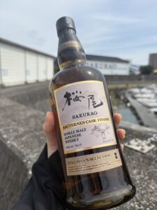 桜尾蒸留所にてSAUTERNES CASK FINISH STILLMAN'S SELECTION